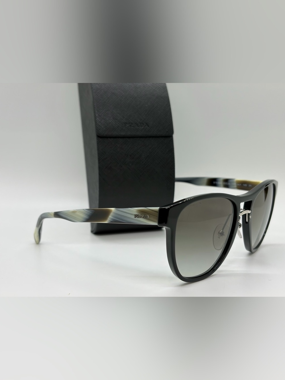 Prada SPR 09U 1AB-0A7 Gradient Sunglasses 55mm – New Old Stock w/ Original Case
